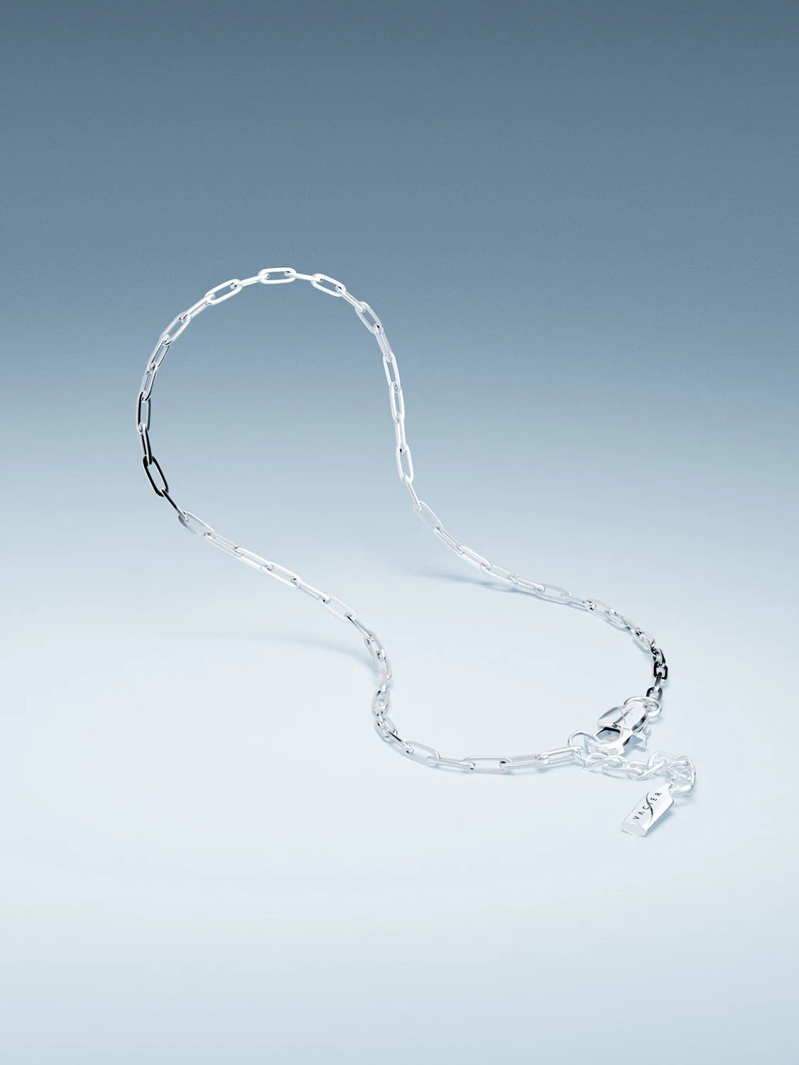 SILVER CLIP CHAIN BRACELET