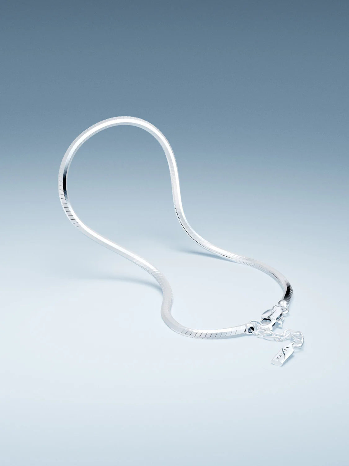 SILVER OCTAGON CHAIN BRACELET