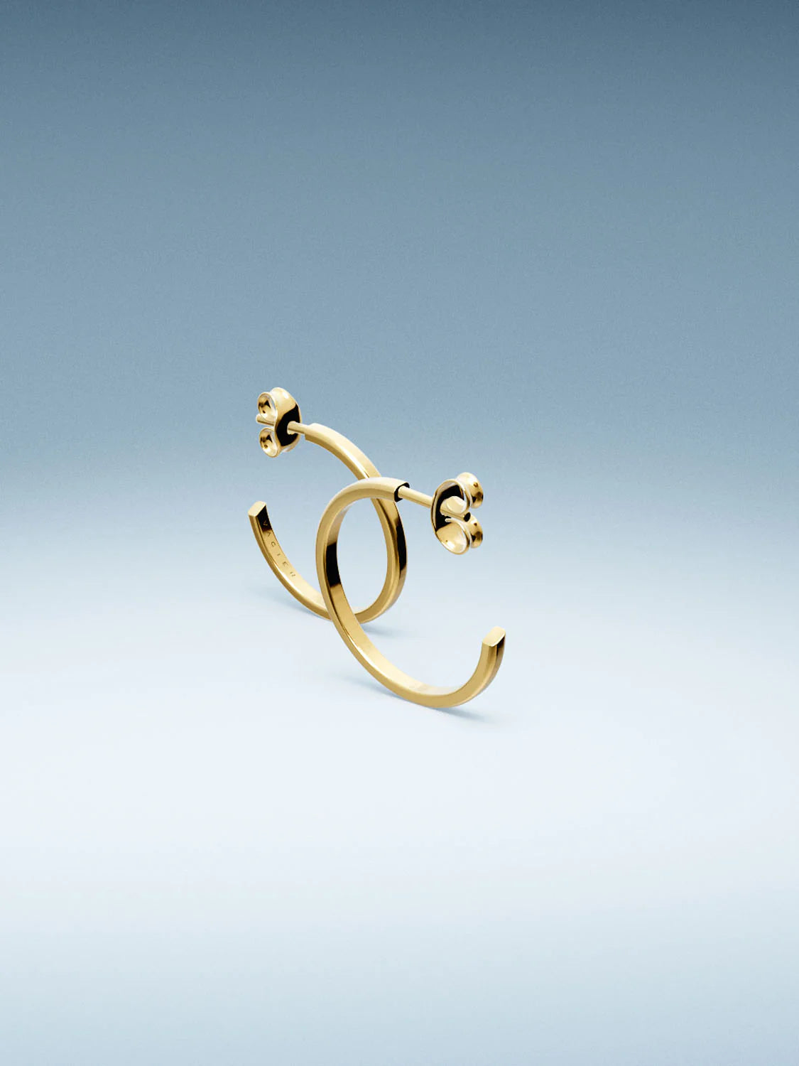 LINEAR'X RING EARRINGS