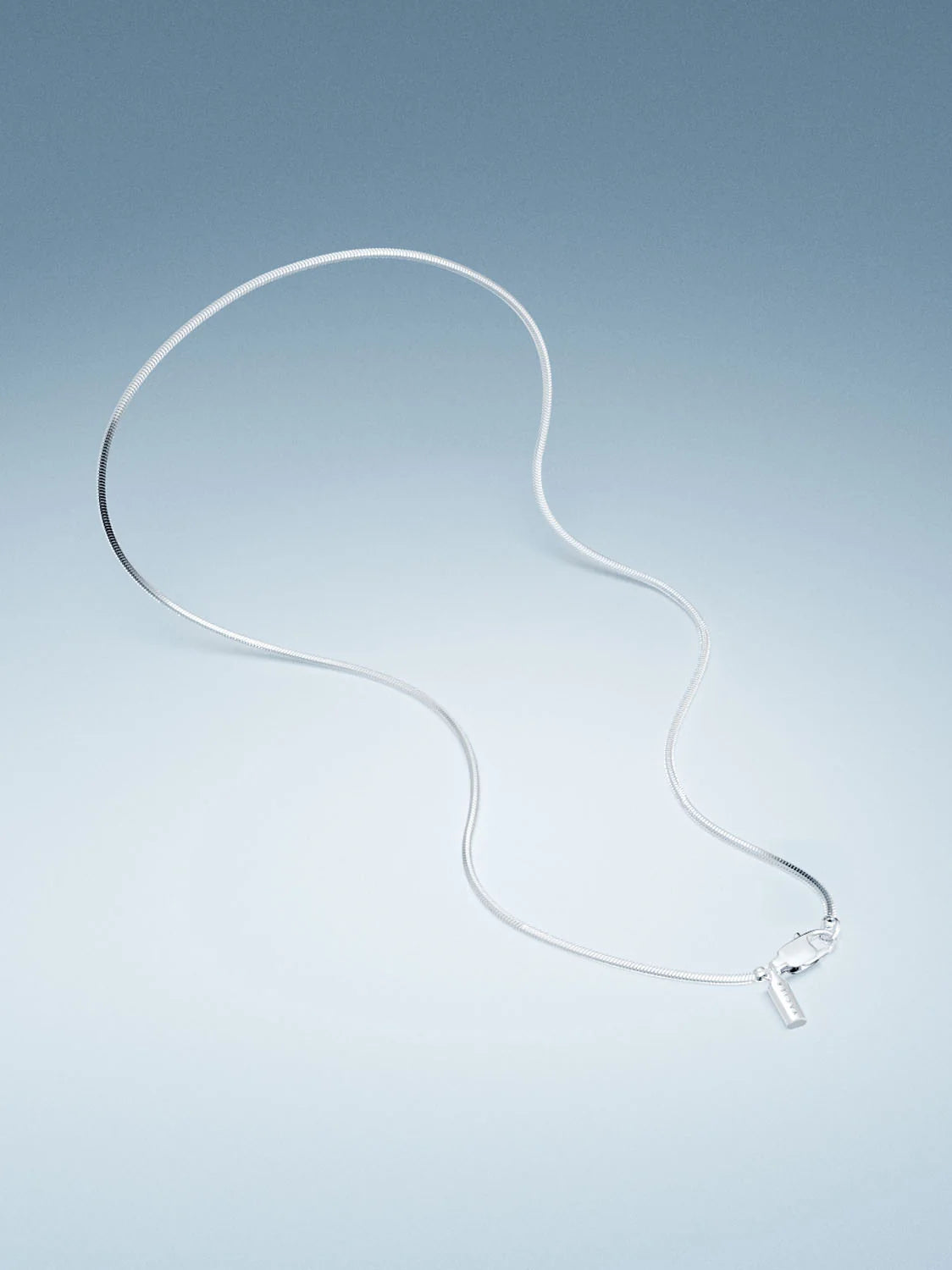 SILVER OCTAGON CHAIN NECKLACE