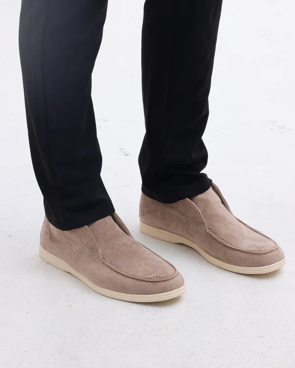 YÜKSEK SÜET LOAFERS