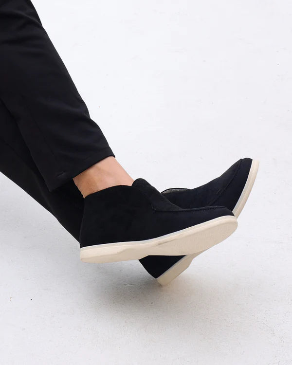 YÜKSEK SÜET LOAFERS
