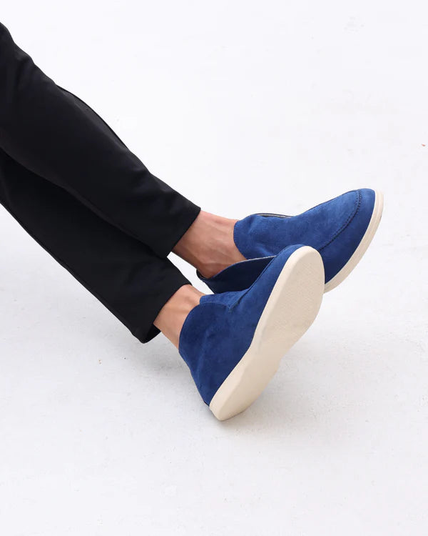YÜKSEK SÜET LOAFERS