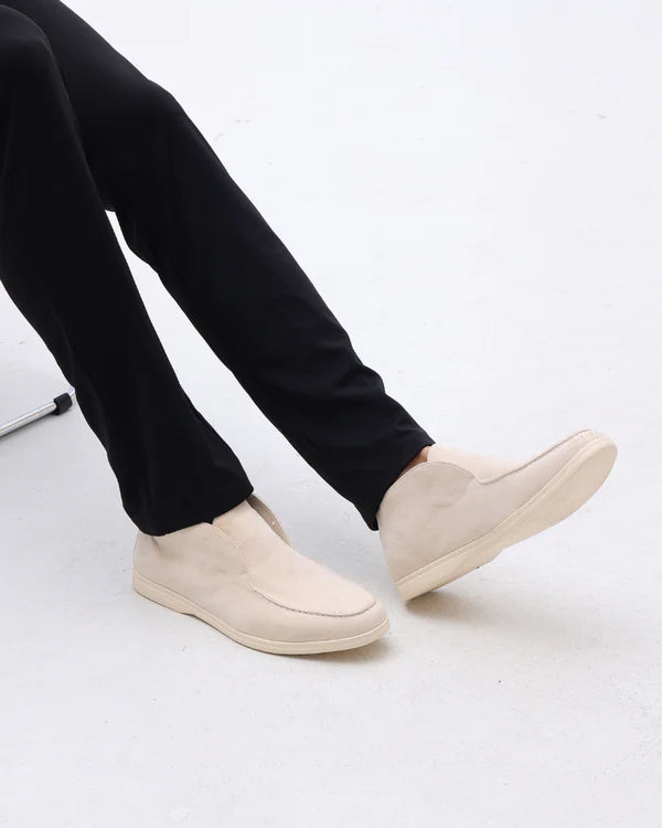 YÜKSEK SÜET LOAFERS