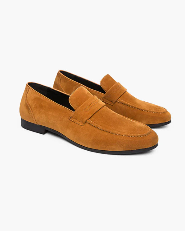 SÜET PENNY LOAFERS