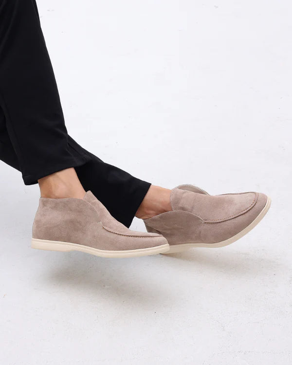 YÜKSEK SÜET LOAFERS