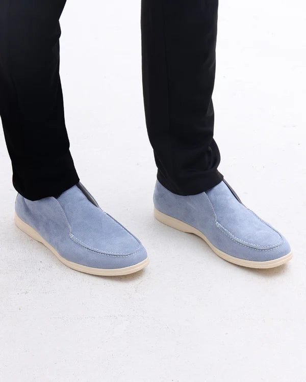 YÜKSEK SÜET LOAFERS